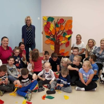 18.10.2018r. uczniowie naszej szkoły odwiedzili Niepubliczne Przedszkole Terapeutyczne w Chojnowie