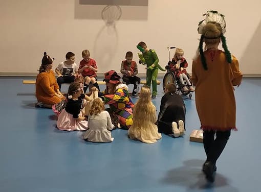 Bal karnawałowy w szkole