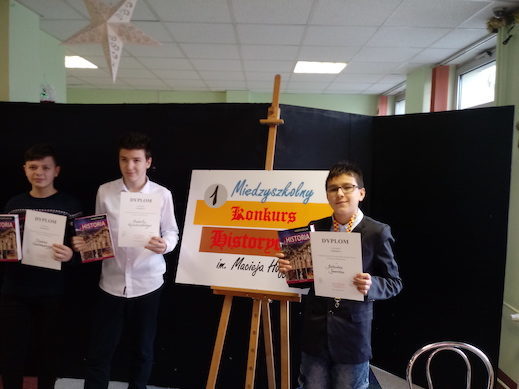 9 grudnia 2019r. odbył się międzyszkolny konkurs historyczny imienia Macieja Hoffmanna